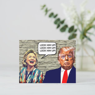 Lås upp trumpning för lusern vykort