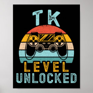 Lås upp upplåsta videospel CK till skolpojke TK K Poster