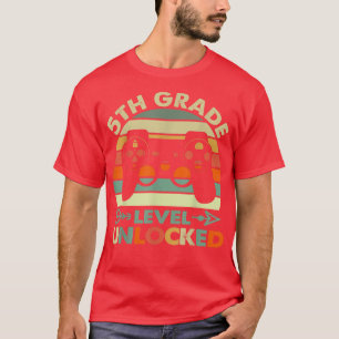 Lås upp video på 5:e Klass Back to school 2022-niv T Shirt