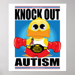 Lås ut autism poster