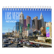 Las Vegas 12 månaders kalender