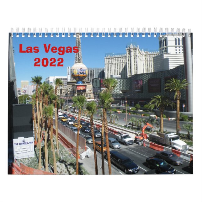 Las Vegas - 2022-kalender Kalender (Omslag)