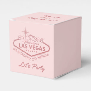 Las Vegas 21-årsfirande Personlig tjej-fest Presentaskar