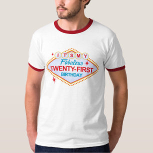 Las Vegas 21st födelsedag Tee