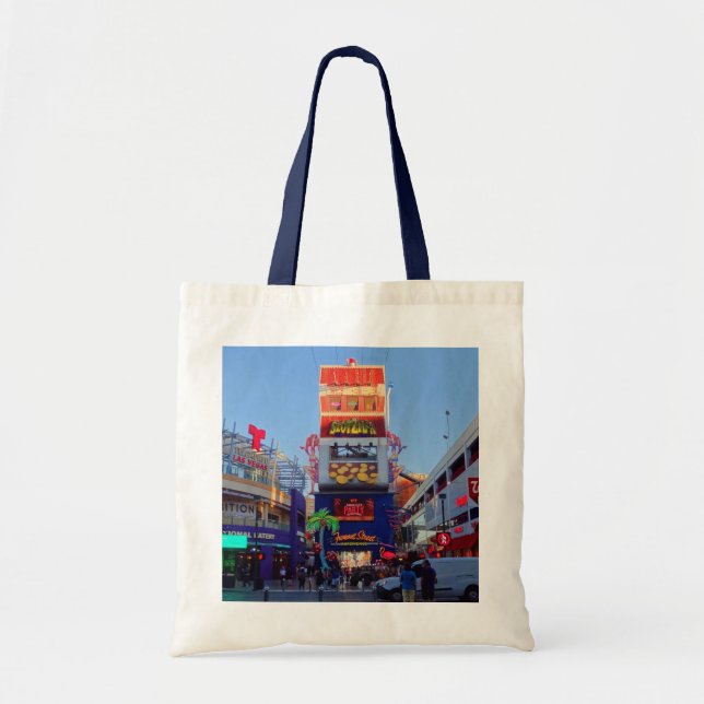 Las Vegas #2 Tote Bag Tygkasse (Framsidan)