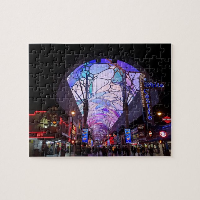 Las Vegas #3 Jigszle Puzzle Pussel (Horisontell)