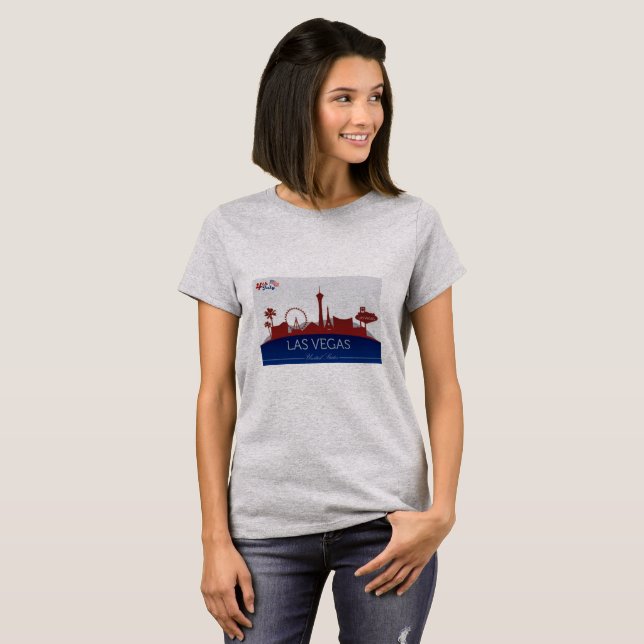 Las Vegas 4 juli Tee (Hel framsida)