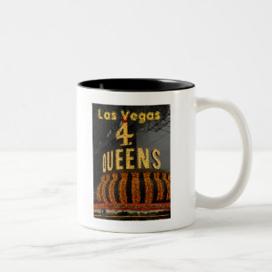 Las Vegas 4 Queens Två-Tonad Mugg