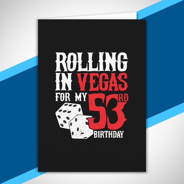 Las Vegas 53-årsfest - Rullar i Vegas Kort (Skapare uppladdad)