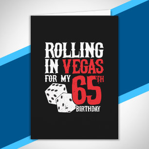 Las Vegas 65-årsfest - Rullar i Vegas Kort
