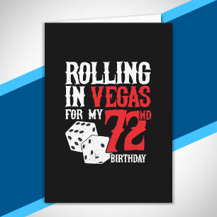 Las Vegas 72-årsfest - Rullar i Vegas Kort