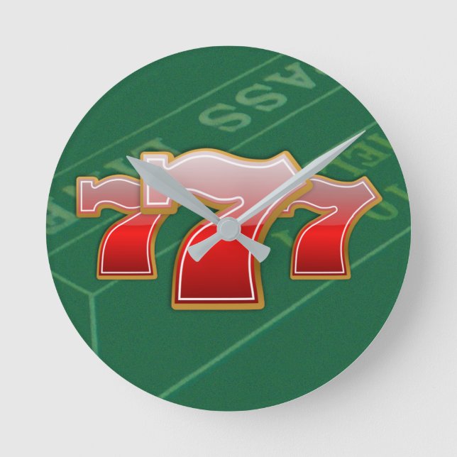 Las Vegas 777 Slot Machine Jackpot Rund Klocka (Framsida)