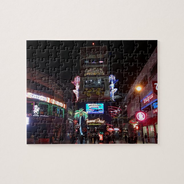 Las Vegas #7 Jigszle Puzzle Pussel (Horisontell)