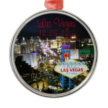 Las Vegas Anpassningsbar Red Ornament
