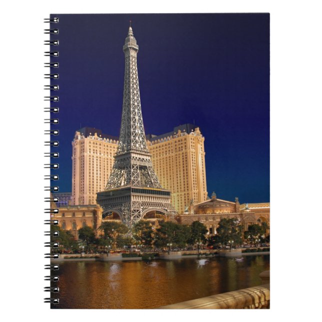Las vegas anteckningsbok med spiral (Framsidan)