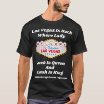 Las Vegas är tillbaka Officiell Dam Tur T-Shirt