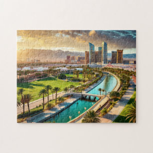 Las Vegas Art Bold och BeSnygg Jigszle Puzzle Int Pussel