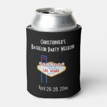 Las Vegas Bachelor Party Resa Favor Beer