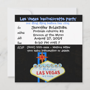 Las Vegas Bachelorette final Fing Inbjudningar