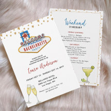 Las Vegas Bachelorette helg med Italien