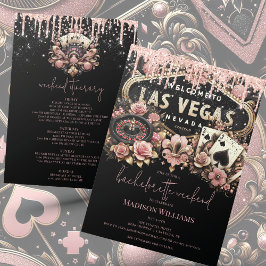 Las Vegas Bachelorette Luxury & Itinerary Inbjudningar