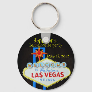 Las Vegas Bachelorette Party Favoriter Nyckelring
