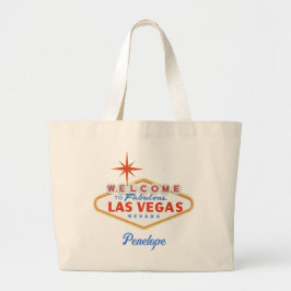 Las Vegas Bachelorette Party Personlig Tote Bag Jumbo Tygkasse