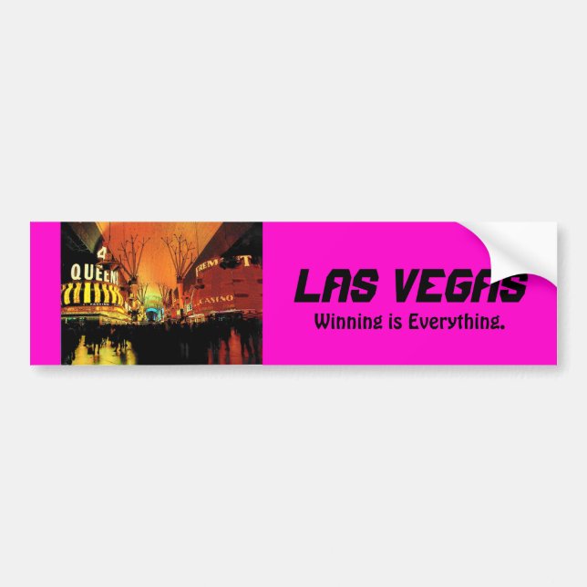 Las Vegas bildekal (Framsidan)
