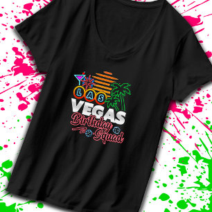 Las Vegas Birthday - Vegas Birthday Squad T Shirt