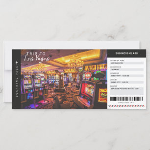 Las Vegas Boarding Pass Travel Vacation Biljett