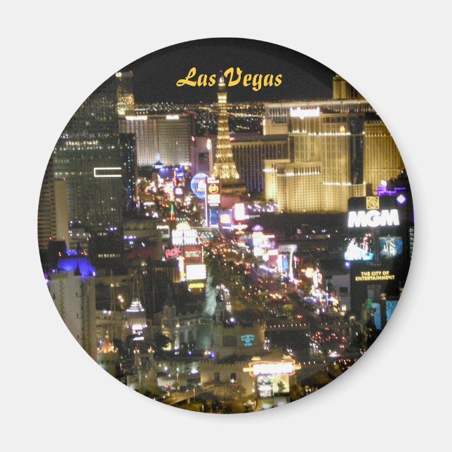 Las Vegas Boulevard Magnet (Framsidan)