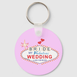 Las Vegas Bride Nyckelring