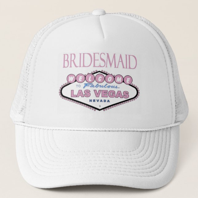 Las Vegas BRIDESMAID Cap Keps (Framsida)