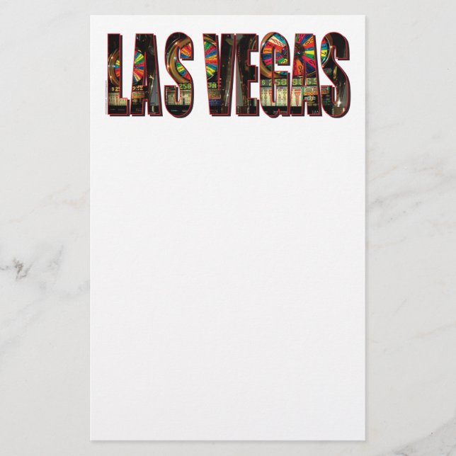 Las Vegas Bröllop Brevpapper (Framsida)