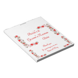 Las Vegas Bröllop Candy Pub Wrapper Party Favor Anteckningsblock