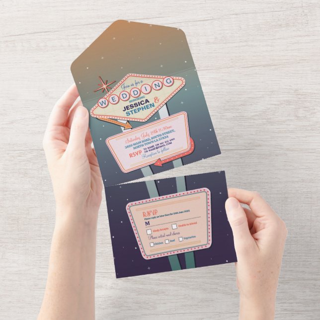 Las Vegas Bröllop Casino Wedding OSA (Avrivbar del)