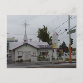 Las Vegas Bröllop Chapel-vykort Vykort