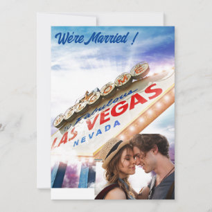 Las Vegas Bröllop Giftermål-meddelande Meddelande