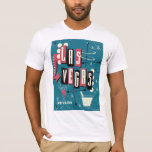 Las Vegas bröllop nevada vintage resor poster T-shirt<br><div class="desc">Las Vegas nevada vintage resor poster. Las Vegas Mid-sekels konstreseaffär. Vegas bröllopsinbjudan.</div>