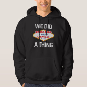 Las Vegas Bröllop - par gifta sig i Vegas Hoodie