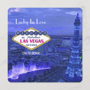 Las Vegas Bröllop - Spara datum Datumet