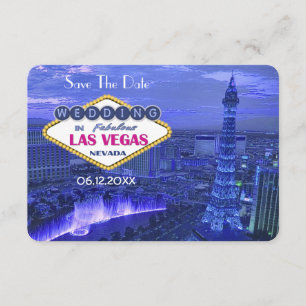 Las Vegas Bröllop - Spara datumet Inbjudningar