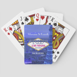 Las Vegas bröllop Spelkort