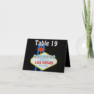 Las Vegas bröllop tilldelad placering Kort