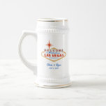 Las Vegas Bröllopsfest Gift Anpassningsbar Beer St Sejdel<br><div class="desc">Få redo för en minnesvärd Las Vegas bröllop med de här anpassade bröllop ölsteinerna.</div>