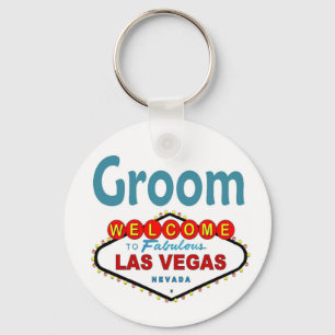 Las Vegas brudgum Keychain Nyckelring