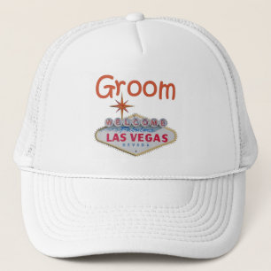 Las Vegas brudgumlock Truckerkeps