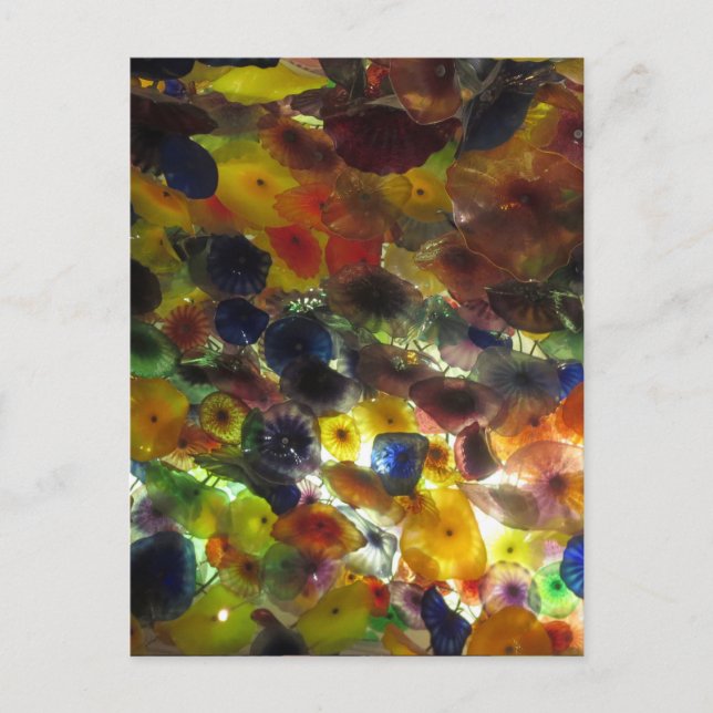 Las Vegas Butterfly Garden Flower Ladybug UNIQUE G Vykort (Framsida)