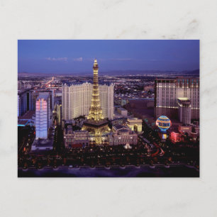 Las Vegas by Night 3 Vykort