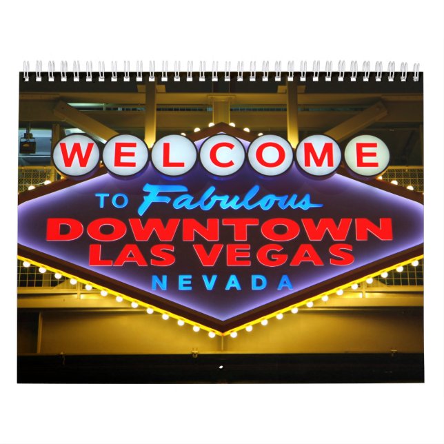 Las Vegas by Night Kalender (Omslag)